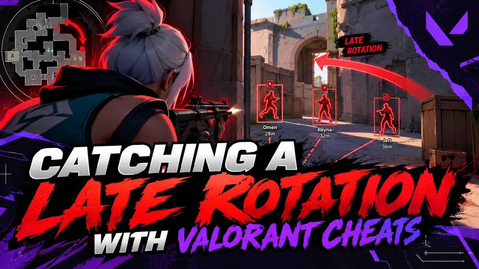 Catching a Late Rotation with Valorant Cheats