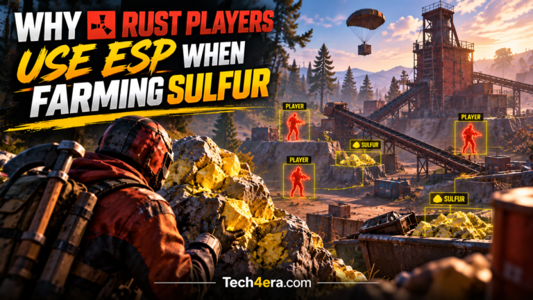 Why Rust players use ESP when farming sulfur