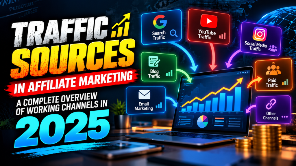 Traffic sources in affiliate marketing a complete overview of working channels in 2025
