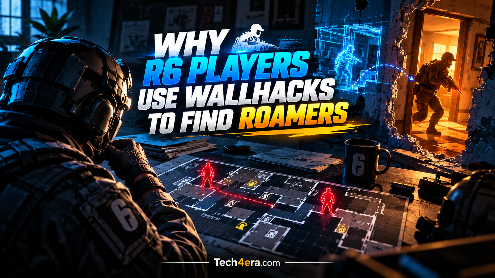 Why R6 players use wallhacks to find roamers